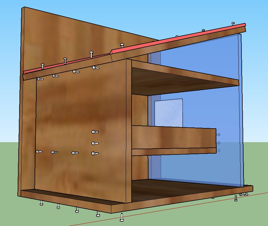 Step 4: Assembling the exterior